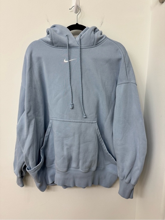 Nike Tops - Nike Light Blue Pullover Hoodie